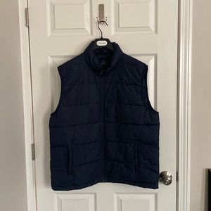Navy Blue J Crew Vest